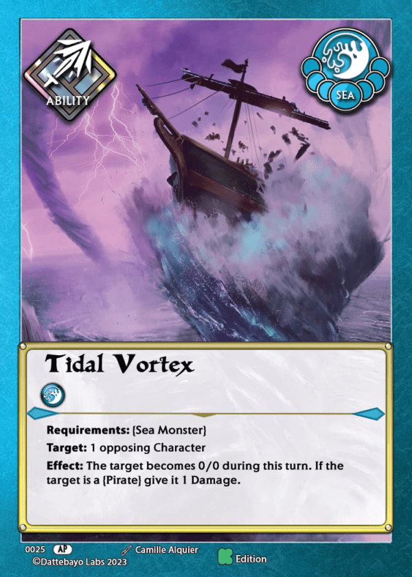 Tidal Vortex A0025 Kickstarter Edition