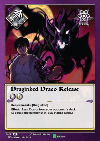 Draginked Draco Release A0029 Kickstarter Edition