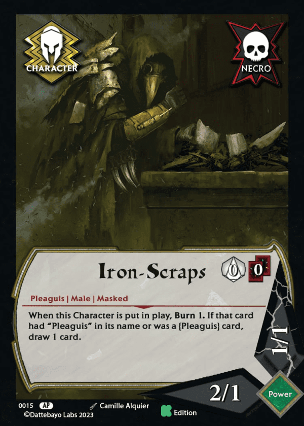 Iron-Scraps C0015 Kickstarter Edition