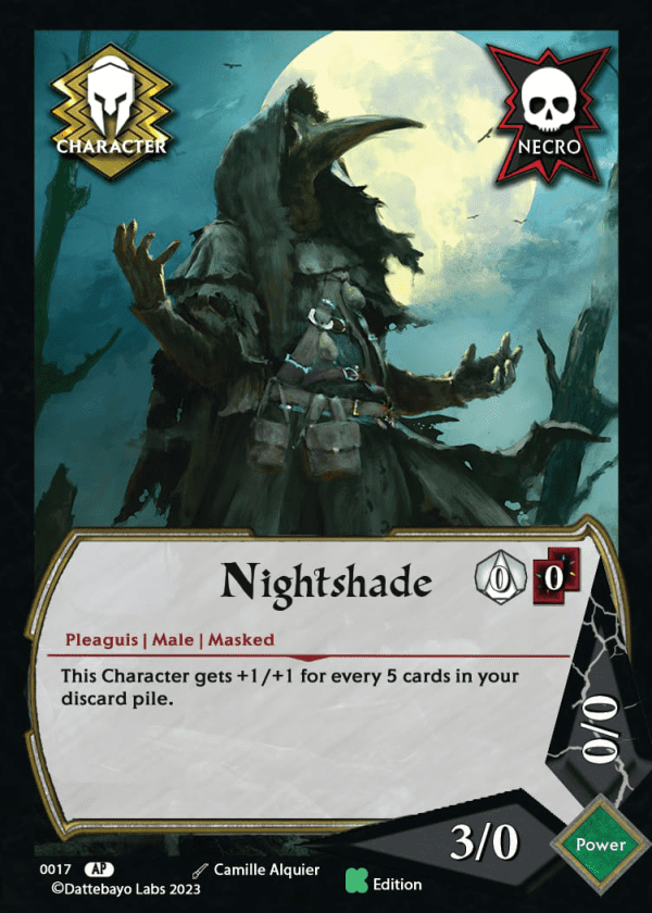 Nightshade C0017 Kickstarter Edition