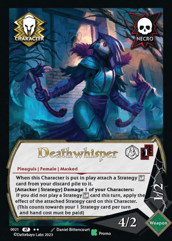 Deathwhisper C0021 Promo Kickstarter Edition