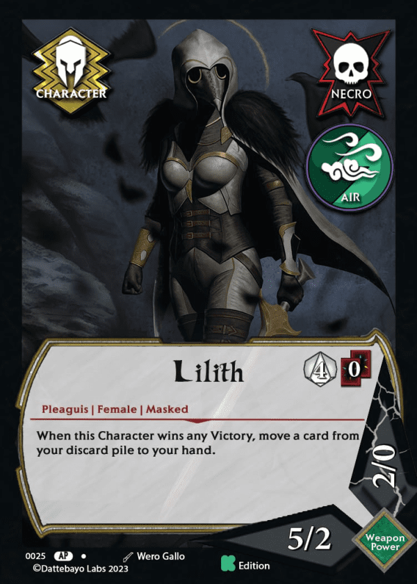 Lilith C0025 Kickstarter Edition