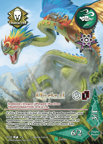 Quetzal (Full Art) C0070F Kickstarter Edition