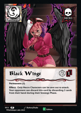 Black Wings S0013 Kickstarter Edition