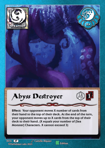 Abyss Destroyer S0016 Kickstarter Edition