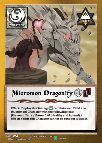 Micromon Dragonify S0018 Kickstarter Edition