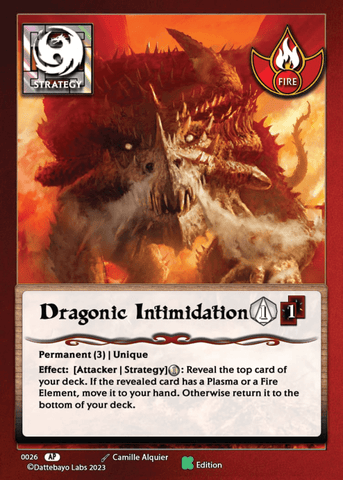 Dragonic Intimidation S0026 Kickstarter Edition