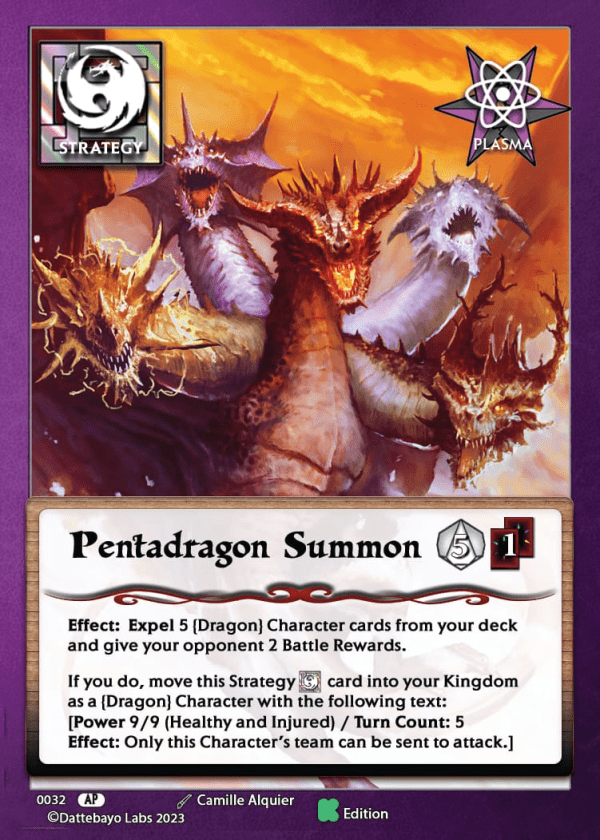 Pentadragon Summon S0032 Kickstarter Edition