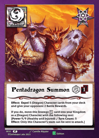 Pentadragon Summon S0032 Kickstarter Edition