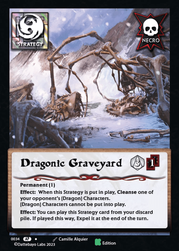 Dragonic Graveyard S0034 Kickstarter Edition