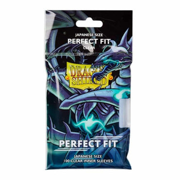 Dragon Shield Japanese Perfect Fit Clear 100 Sleeves