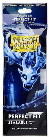 Dragon Shield Perfect Fit Japanese Inner Sealable Sleeves